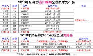 炫彩坊（XCF）全國布局深化 產品交易、技術培訓與代理招募同步推進
